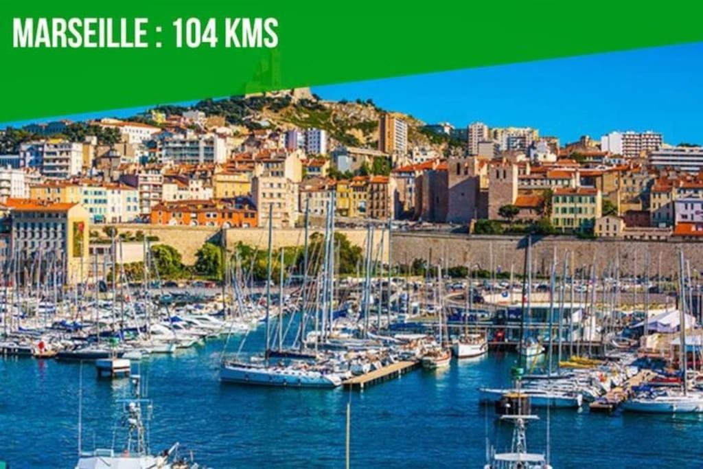 Apartament La Cachette De L'Horloge - Ac Clim - Wifi - 100M Palais Des Papes Awinion Zewnętrze zdjęcie