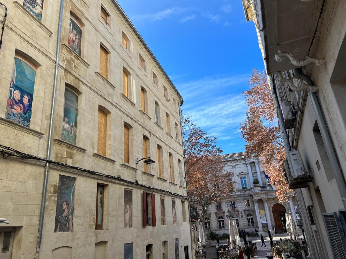 Apartament La Cachette De L'Horloge - Ac Clim - Wifi - 100M Palais Des Papes Awinion Zewnętrze zdjęcie
